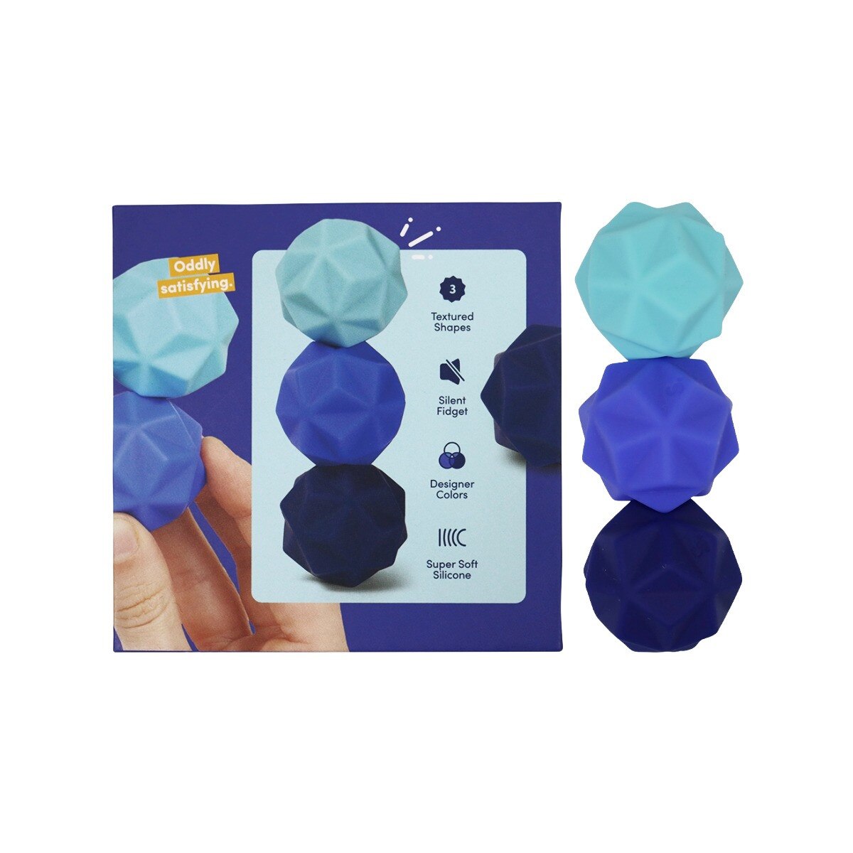 Odds Silicone Magnets - Blue Peaks